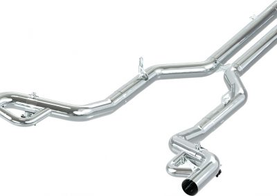 GT,GTs | Exhaust System | Capristo - Exhaust system with catalytic converter set and electric flaps for use with the OEM actuators.