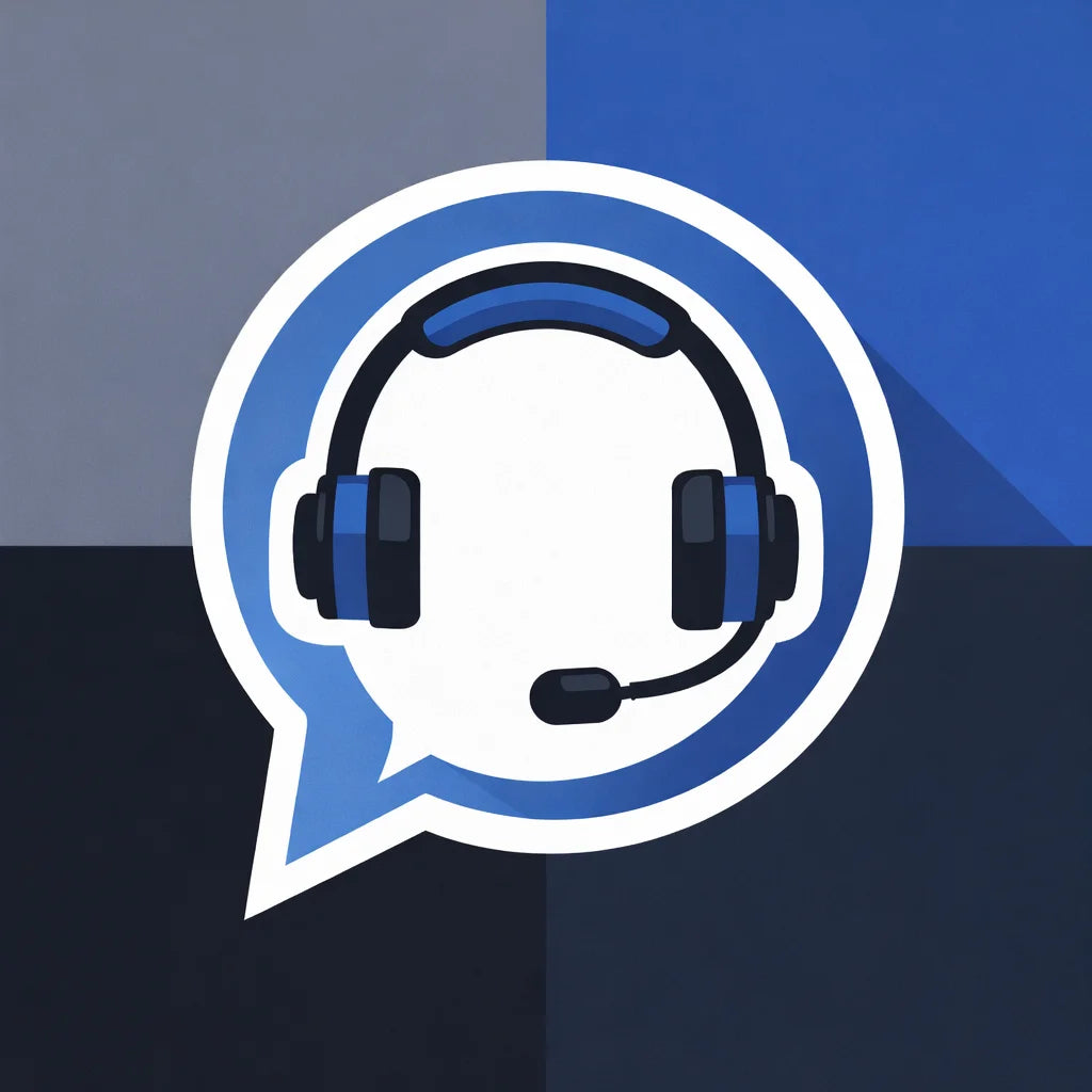 kontaktbild mit headset