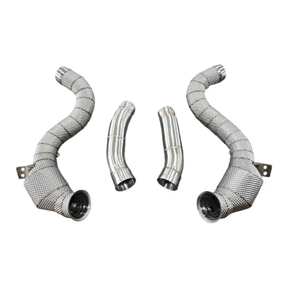 KTH Downpipe Hosenrohr | Mercedes AMG C63 4.0 M177 bild1