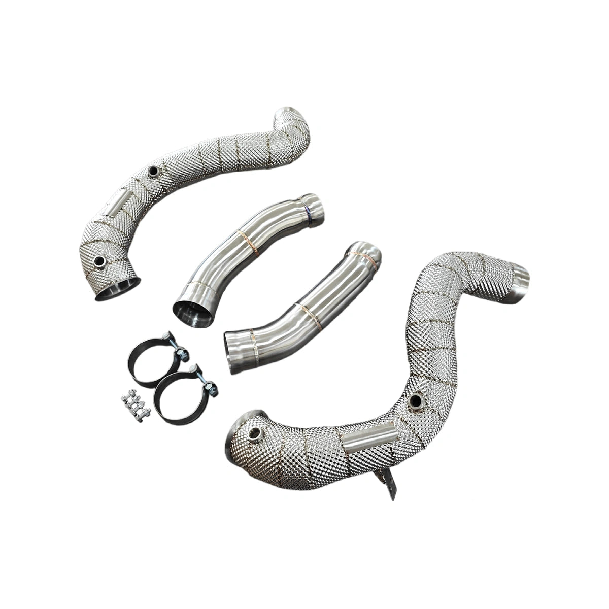 KTH Downpipe Hosenrohr | Mercedes AMG C63 4.0 M177 bild3