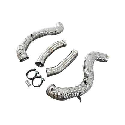 KTH Downpipe Hosenrohr | Mercedes AMG C63 4.0 M177 bild3