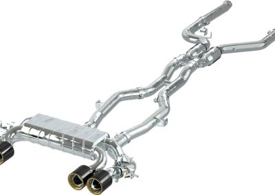 BMW M2 G87 | Capristo - Satz Downpipes mit 250 Zellen Sportkat