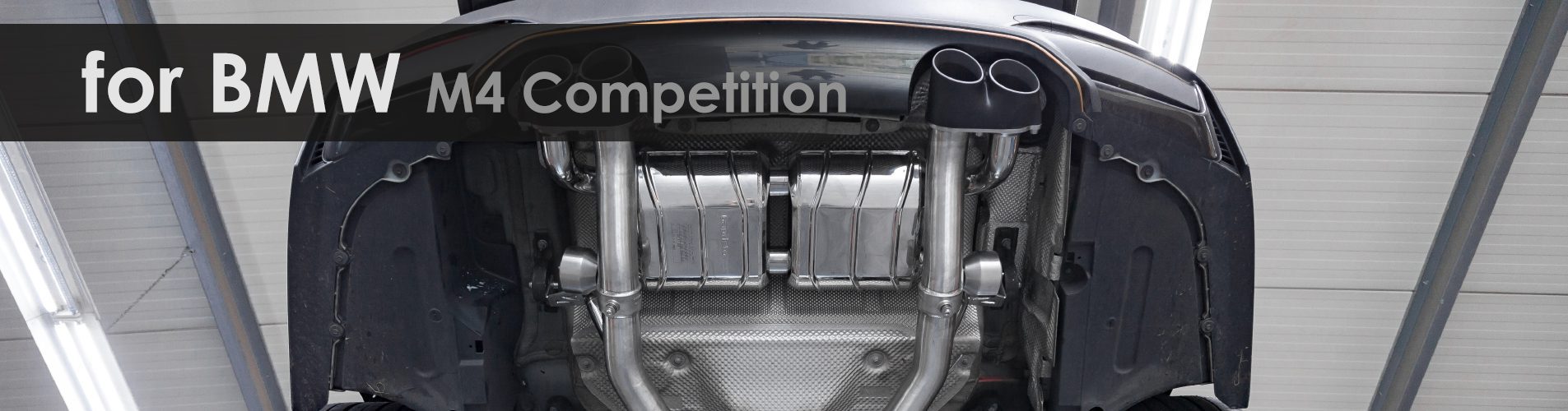 M4 Competition | Capristo - Mittelschalldämpfer-Ersatz