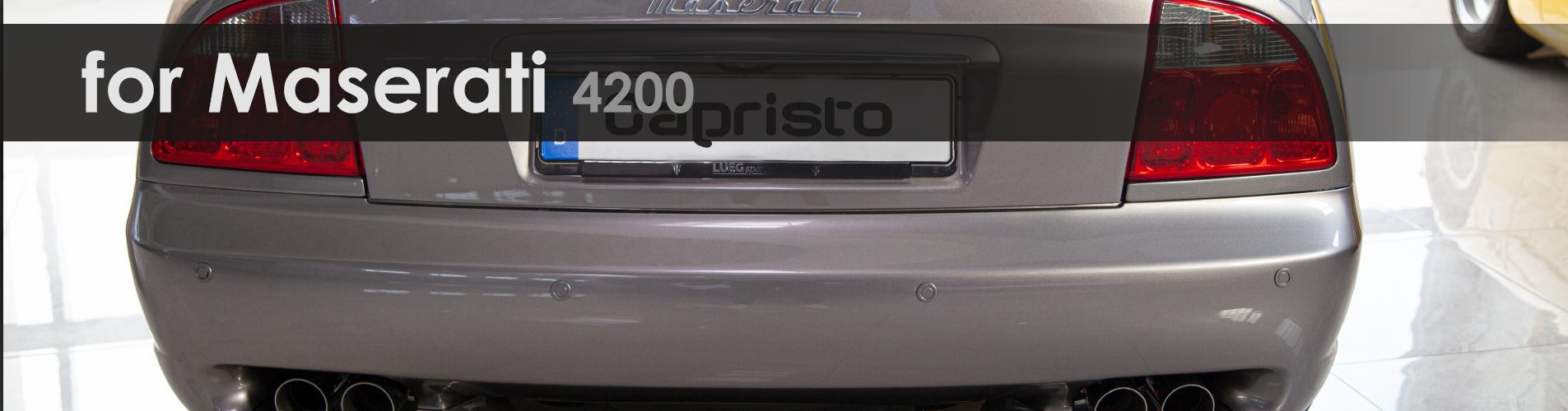 Maserati 4200 | Capristo - MSD replacement tubes (for OEM and Capristo system)