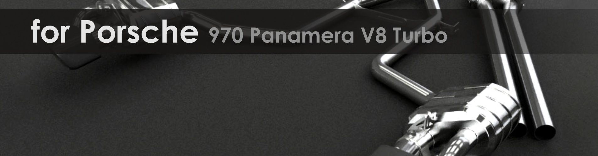970 Panamera V8 Turbo | Capristo - Abgasanlage