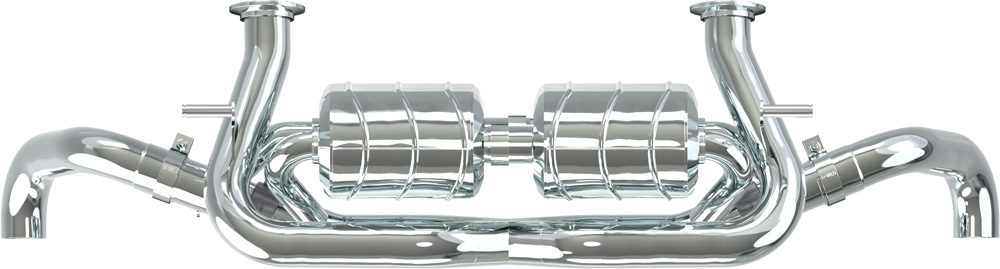 R8 V10 Facelift, Plus & GT, LMX | Capristo - GT muffler without Kats, EVCU-1 and approval