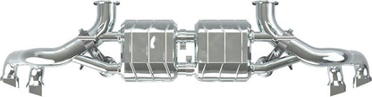 R8 V10 +plus 2015| Exhaust System | Capristo - 2x Scheiben 12mm (hinten), x10 Titanschrauben, Teilgutachten