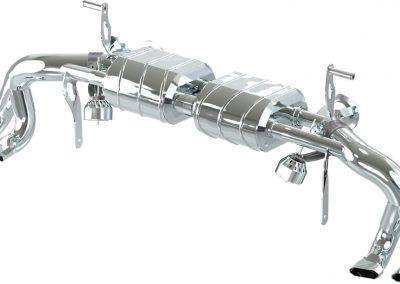 R8 V10 +plus 2015| Exhaust System | Capristo - 2x wheel spacers 12mm (front), x10 titanium bolts, part certificate