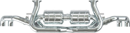 R8 V8 before Facelift | Capristo - End muffler with catalytic converters, with CES-3 unit Please note the permitted vehicle models in the ECE Approval not for Spider
