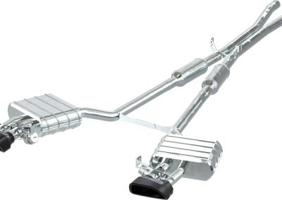 RS4 B7 | Capristo - Exhaust system with exhaust valves, tailpipes and EC Approval