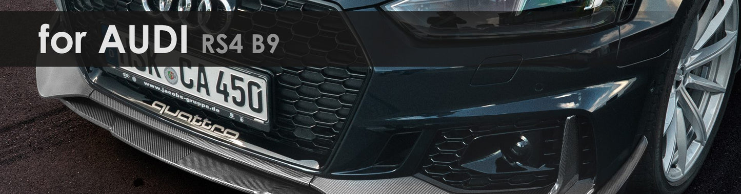 RS4 B9 | Carbon | Capristo - Frontspoiler Gewebe K, mattlackiert