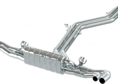 RS Q8 | Capristo - Abgasanlage bis OEM Trennstelle, zur Verwendung der originalen Aktuatoren, ohne Zulassung