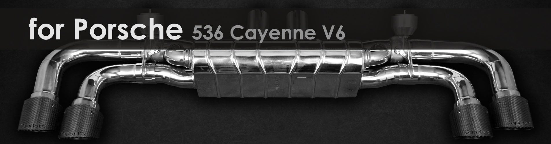536 Cayenne V6 | Capristo - E2E remote control kit with wiring harness and remote control