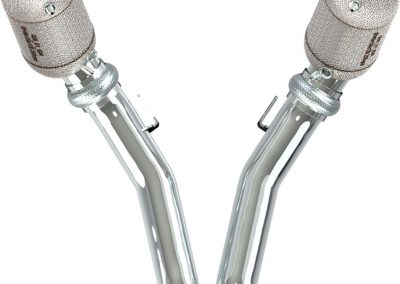 Vanquish | Capristo - Set Downpipes mit 250 Zellen Sportkatalysatoren