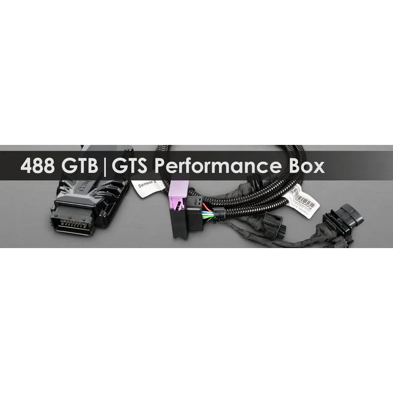 488 GTB|GTS Performance Box | Capristo - Leistungssteigerung Performance Box für den 488 GTB|GTS, Alu- Druckgußgehäuse, mit Kabelbaum und passenden Steckern