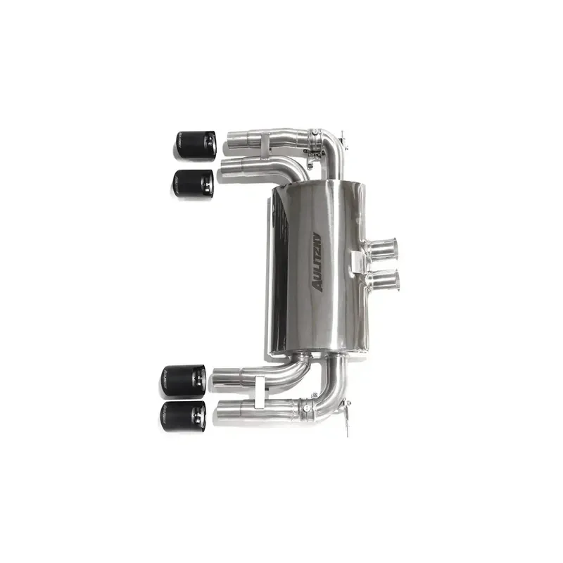 Aulitzky Exhaust ECE Endschalldämpfer |  BMW X5M X6M F85 F86 S63 Perspektive 1