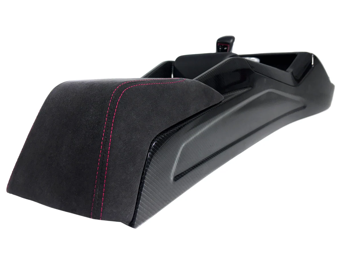 Aulitzky Armlehne Alcantara / Leder, Alcantara passend für BMW M2 / M3 / M4 G80 / G81 / G82 / G83 / G87