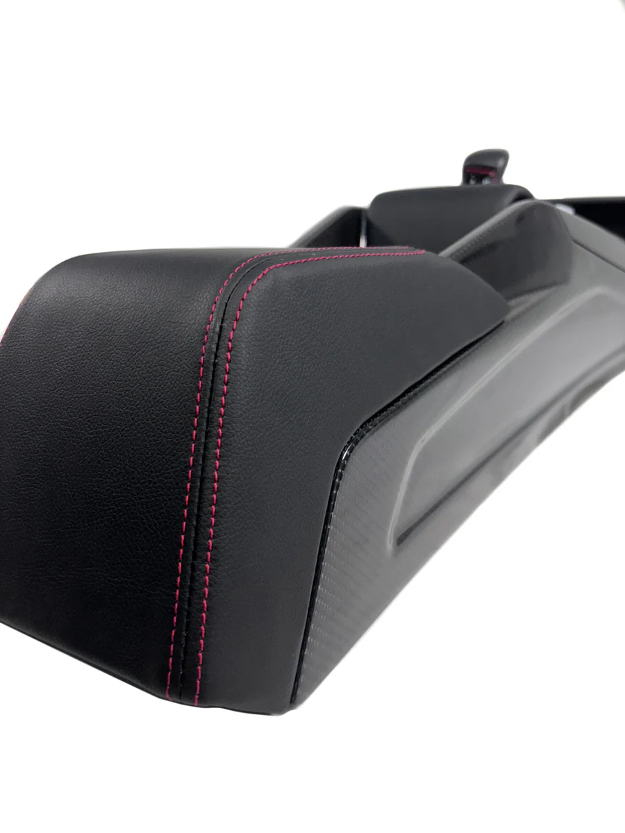 Aulitzky Armlehne Alcantara / Leder, Leder passend für BMW M2 / M3 / M4 G80 / G81 / G82 / G83 / G87