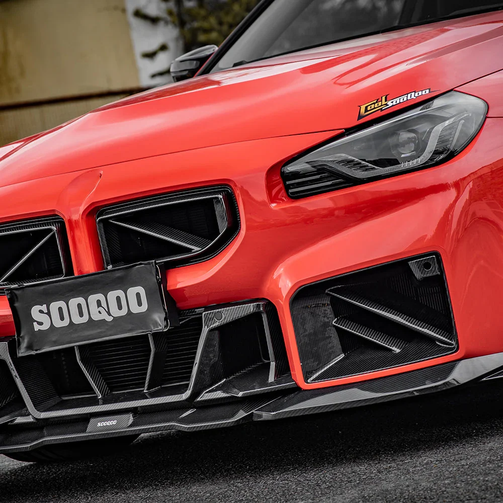 Aulitzky Frontspoiler SOOQOO V2-B Carbon passend für BMW M2 G87 (S58)