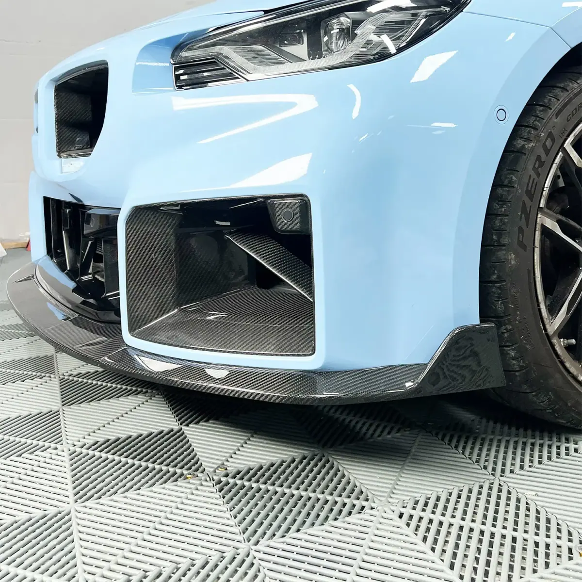 Aulitzky Frontspoiler V2 A-Style Carbon passend für BMW M2 G87 (S58)