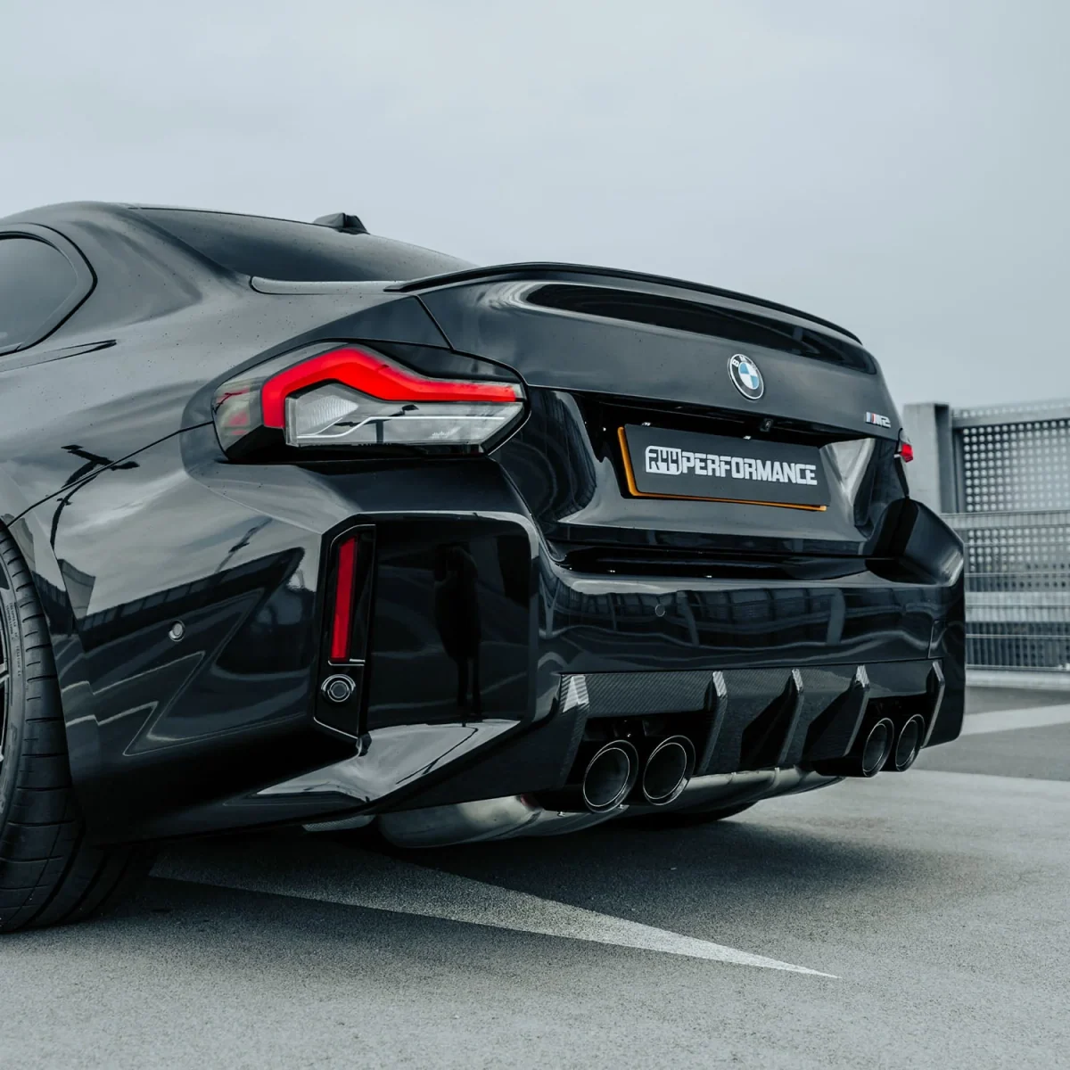 Aulitzky Heckdiffusor A-Style Carbon, Art.-Nr. ATTNFP-G87-CF-RD002 passend für BMW M2 G87 (S58)