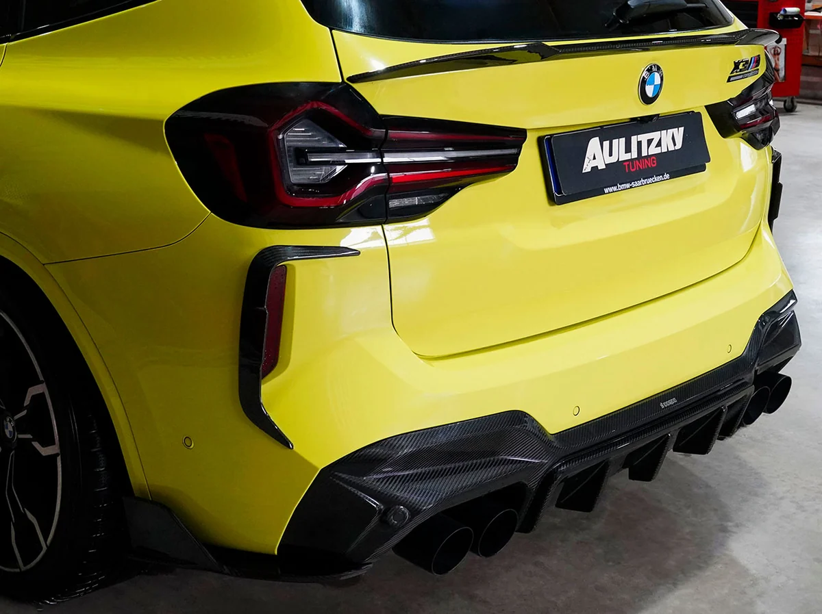 Aulitzky Heckdiffusor SOOQOO Carbon passend für BMW X3M F97 (S58)