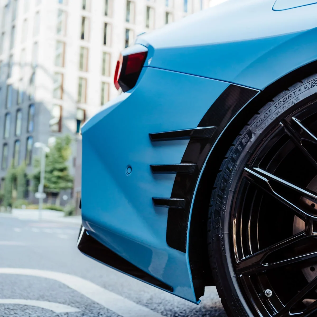 Aulitzky Kotflügelverbreiterung hinten Carbon passend für BMW M2 G87 (S58)