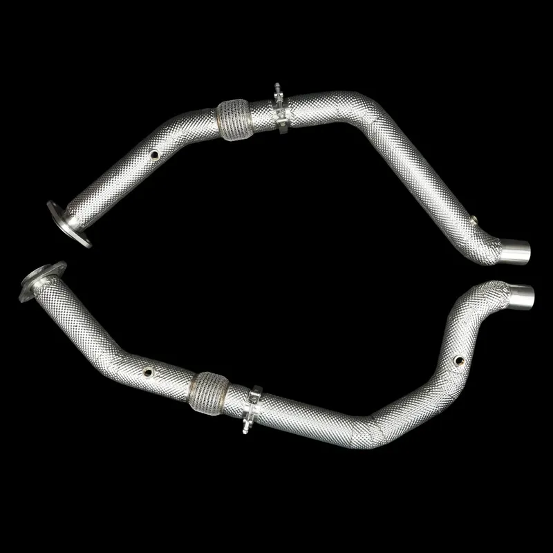 BlackBoost Catless Downpipes | for Land Rover Range Rover Sport (L494) SVR Facelift 508PS V8 5.0L S/C – BlackBoost performance part