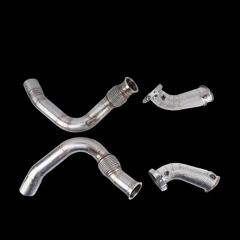 BMW X5 M Competition (F95M) - S63 4.4L V8 Twin-Turbo Catless Downpipes – BlackBoost performance part