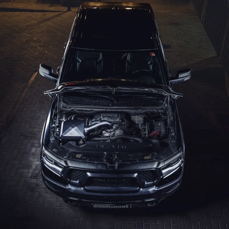 Dodge RAM Rebel 5.7L Hemi V8 3rd Gen Cold Air Intake System – BlackBoost performance part