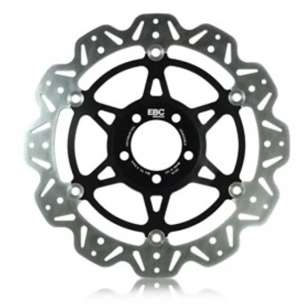 EBC INOX VEE-Rotor passend für Triumph T595 Daytona, Triumph Sprint ST 955i (T695) u. a.