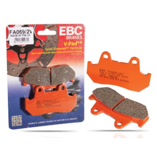 EBC V-Pads passend für Triumph Tiger 955i (T709EN), Triumph Tiger 885i (T709) u. a.