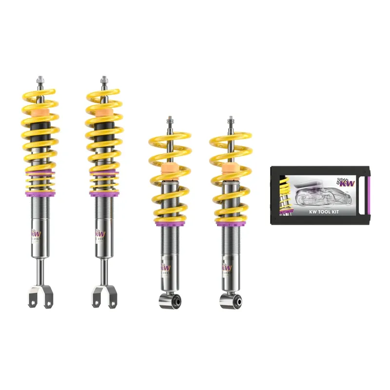 KW Gewindefahrwerk V1 inox passend für Audi A6 C5