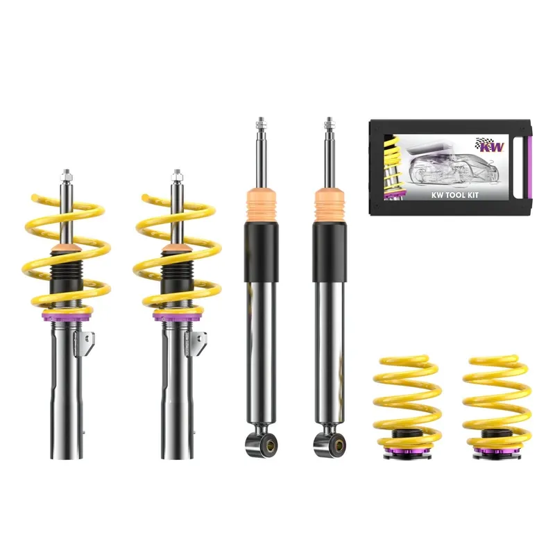KW Gewindefahrwerk V1 inox passend für MINI 3-Türer F56 / MINI 3-Türer F66
