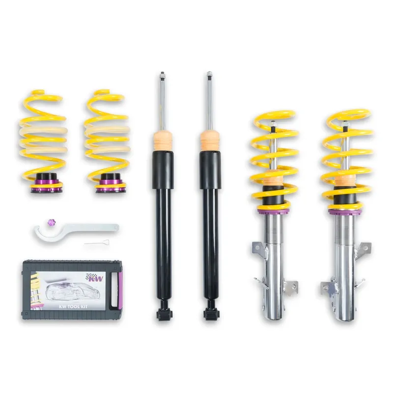 KW Gewindefahrwerk V1 inox passend für Ford Fiesta B479