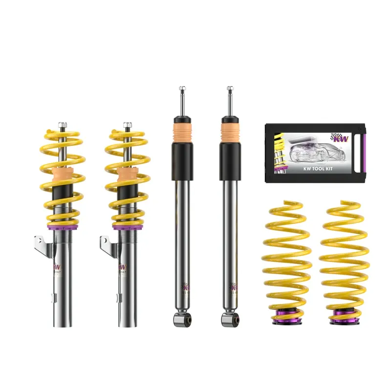 KW Gewindefahrwerk V1 inox passend für Audi A3 8V / Skoda Octavia III 5E u. a.