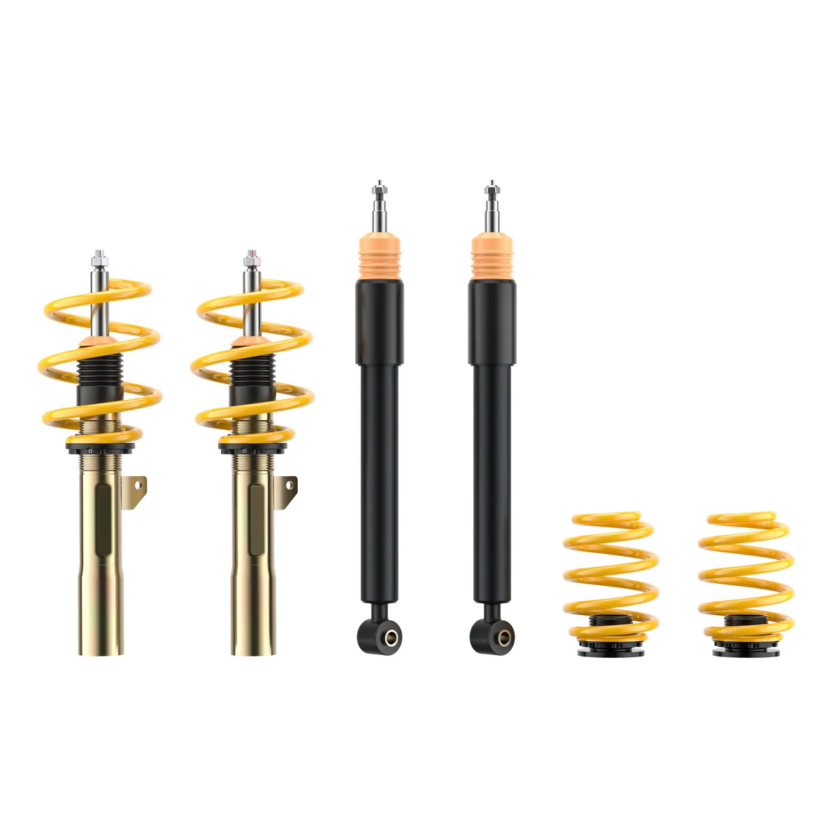 ST Gewindefahrwerk ST X Stahl verzinkt (mit fester Kennung) passend für MINI 3-Türer F56 / MINI 3-Türer F66