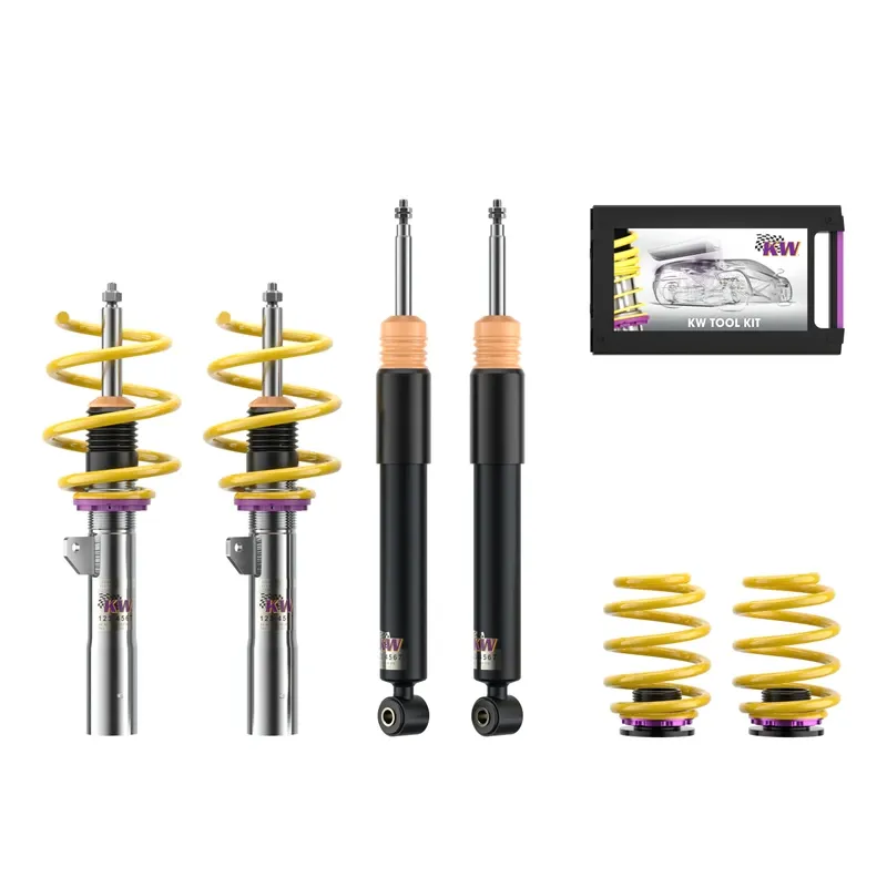 KW Gewindefahrwerk V2 inox passend für MINI 3-Türer F56 / MINI 3-Türer F66