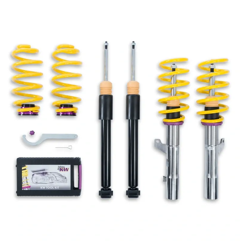 KW Gewindefahrwerk V2 inox passend für Volkswagen Touran II / Volkswagen Touran I