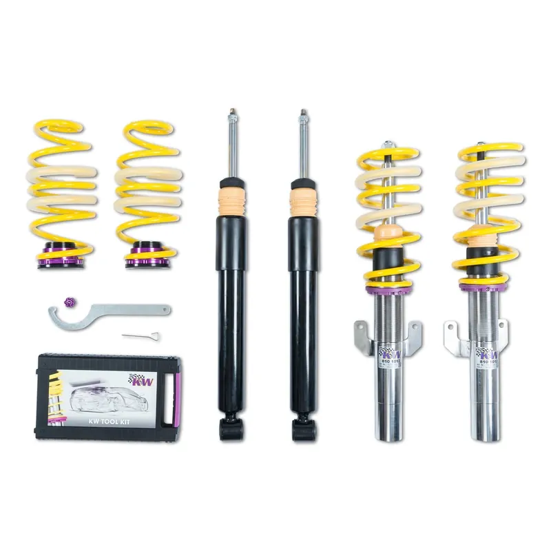 KW Gewindefahrwerk V2 inox passend für Seat Arona KJ7 / Skoda Kamiq NW4 u. a.