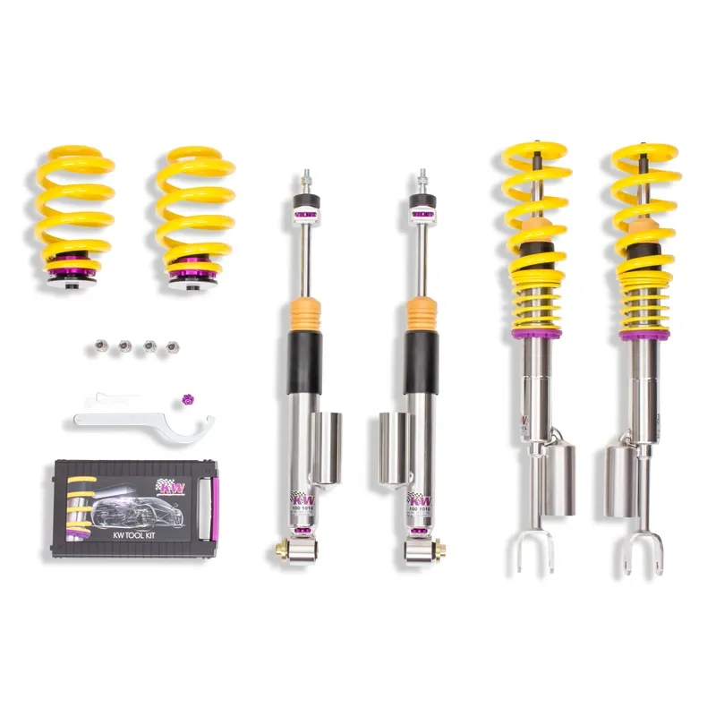 KW Gewindefahrwerk V3 inox passend für Audi A6 C6