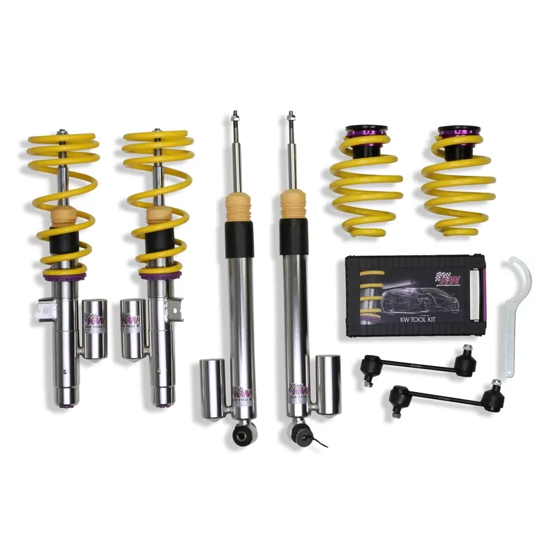 KW Gewindefahrwerk V3 inox passend für BMW 3er E46