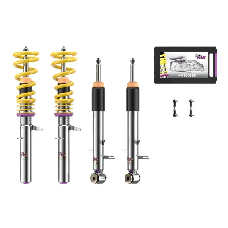 KW Gewindefahrwerk V3 inox passend für BMW X5 F15 / BMW X6 F16
