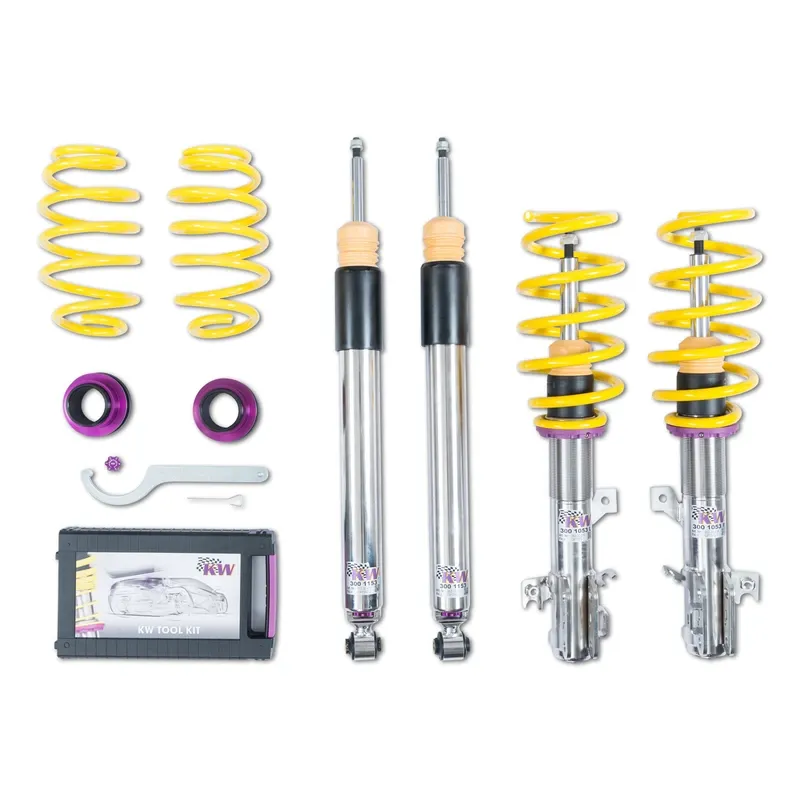 KW Gewindefahrwerk V3 inox passend für Ford Fiesta B479