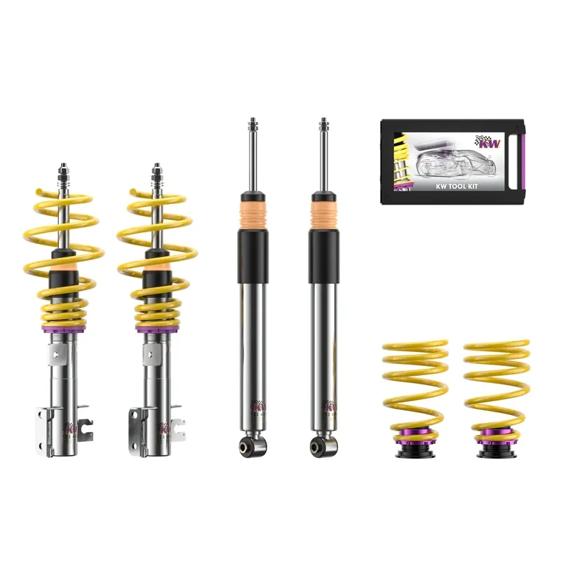 KW Gewindefahrwerk V3 inox passend für Opel Corsa D / Opel Corsa E