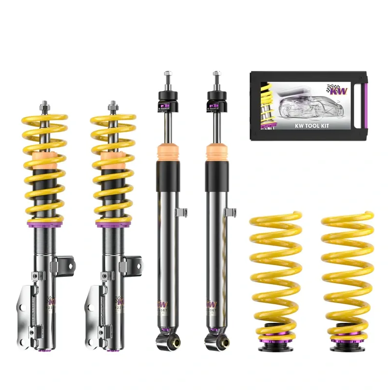 KW Gewindefahrwerk V3 inox (inkl. Stilllegung f. elektr. Dämpfer) passend für Kia EV6 CV