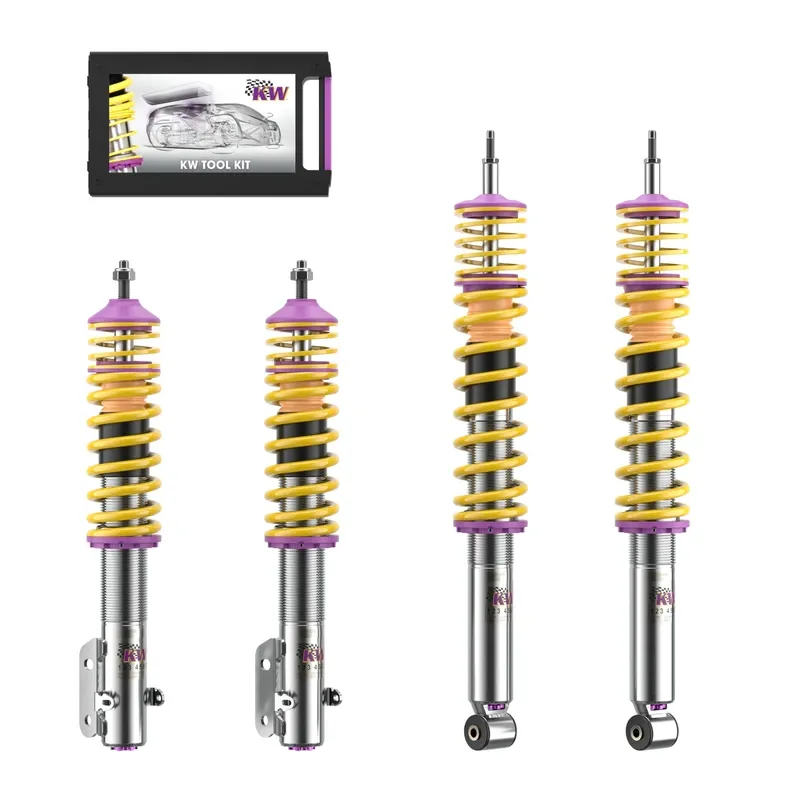 KW Gewindefahrwerk V3 inox passend für Volkswagen Golf III 1H / Volkswagen Vento 1H2 u. a.