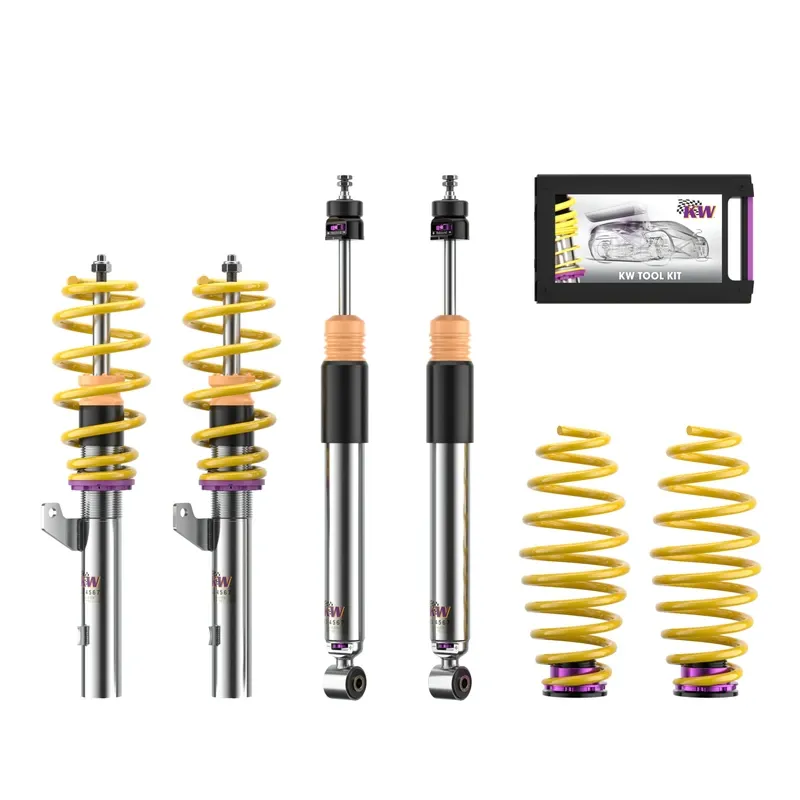 KW Gewindefahrwerk V3 inox passend für Audi A3 8V / Skoda Octavia III 5E u. a.