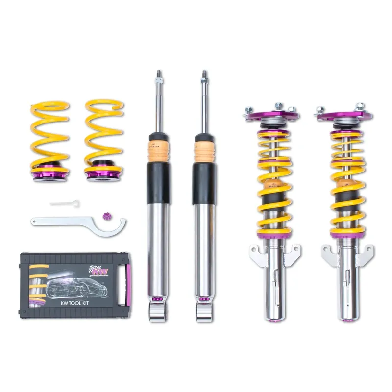 KW Gewindefahrwerk V3 Clubsport inkl. Stützlager passend für Renault Clio IV (X98)